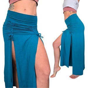 Bamboo Fae Skirt, festival clothing
