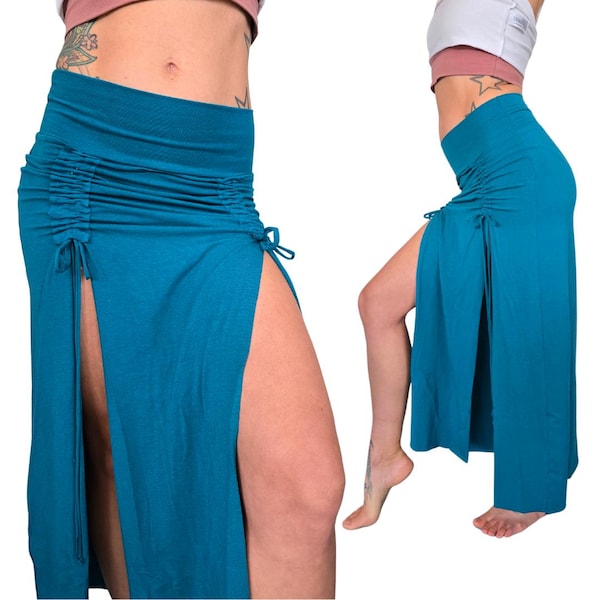 Bamboo Fae Skirt, festival clothing