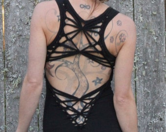 Wild Diamond Braided Racerback Tank