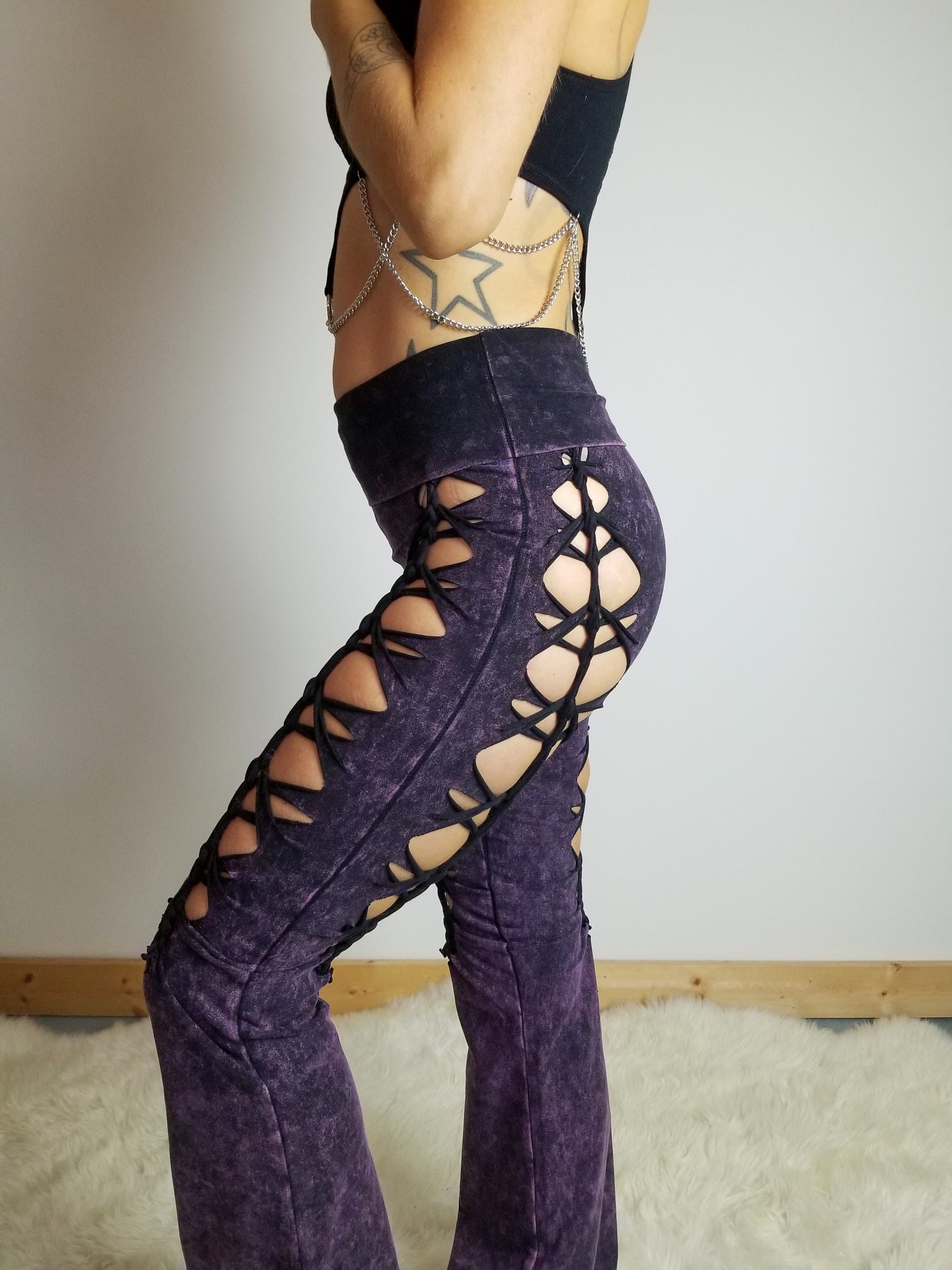RINGO-Mineral Washed Fold Over Yoga Pant  Fold over yoga pants, Yoga pants,  Clothes design