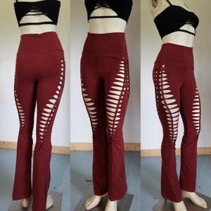 Foxy Flares Yoga Pants Pantalon pliant, pantalon déchiré, cadeau pour elle