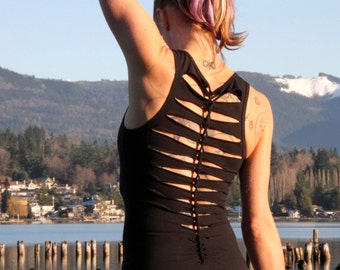 Wild Fern Braided Racerback Tank