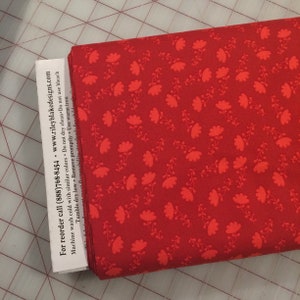 HALF YARD cut of Riley Blake  - Tonal in Red, Continuous yardage available, sold by half yard