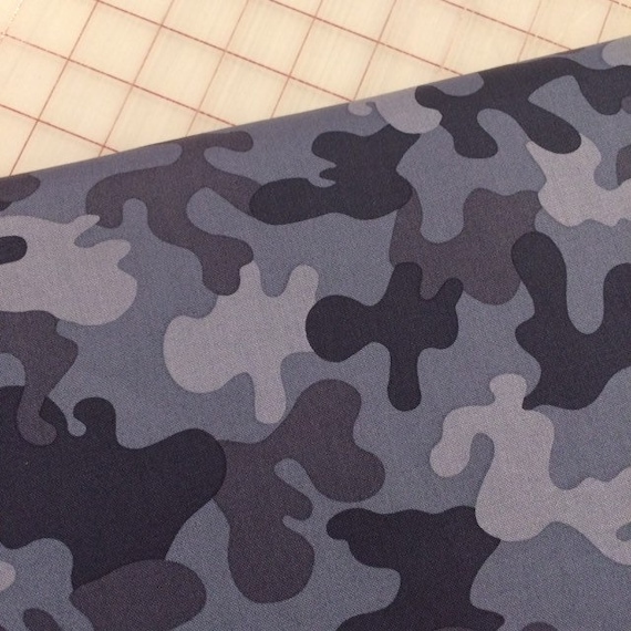 HALF YARD Cut of Incognito Camo in Ocean, Continuous Yardage Available,  Sold by Half Yard -  Ireland
