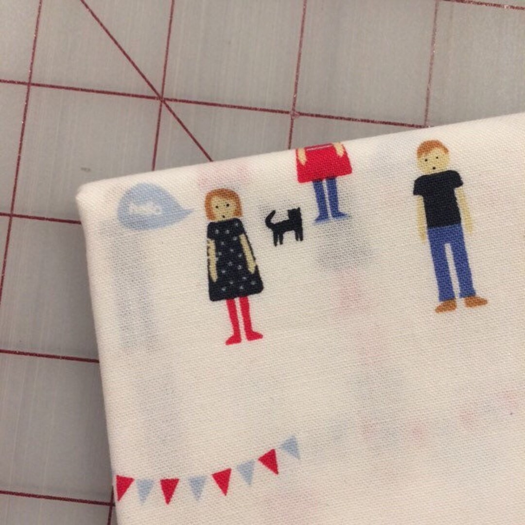FAT QUARTER Cut of Neighborhood - People - by Alison Beaton **FQ Cuts ...