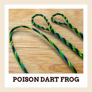 Custom D97 Flemish Twist Bowstring - Handmade Archery Bowstring for Recurve & Longbow - Themed Bowstrings