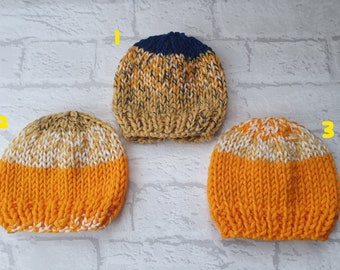 handgebreide babymuts, gebreide babymuts, newborn beanie