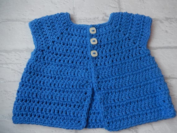 crochet baby boy jacket