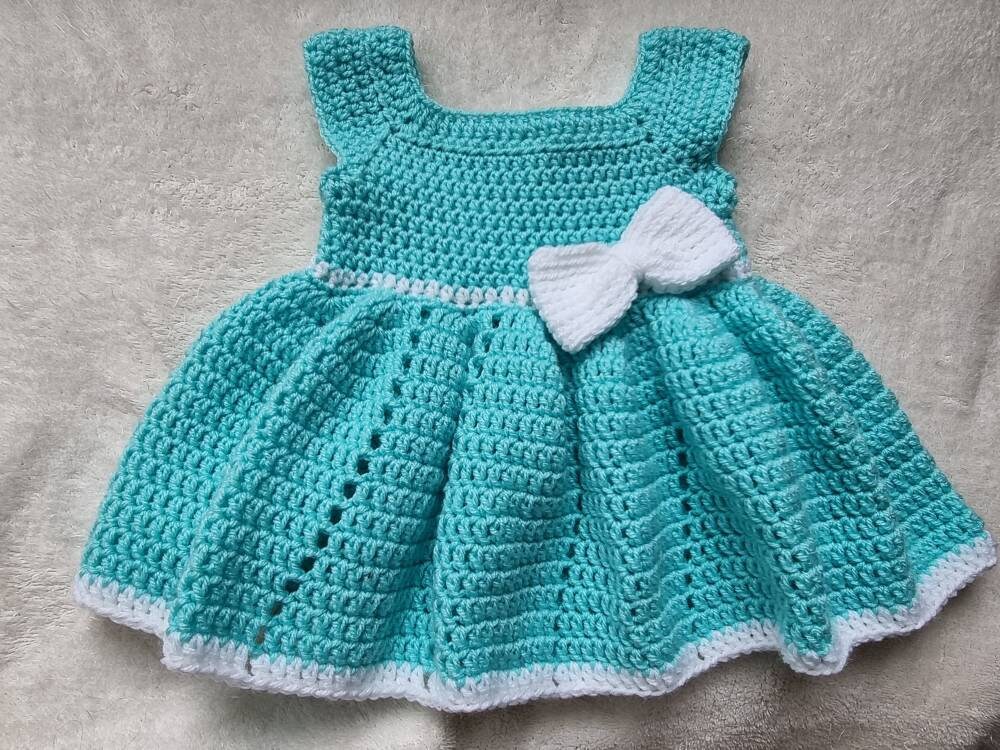 Baby Girl warm Crochet Dress pink White Easter gift set 0-3 months lot  Christmas