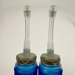 Salomon Soft Flask 10cm Straw Extension Kit (2 Pack) - Easier Drinking, Less Neck Strain