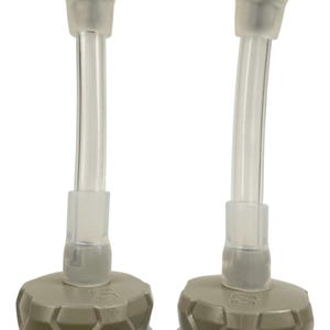 Salomon Soft Flask 10cm Straw Extension Kit (2 Pack) - Easier Drinking, Less Neck Strain