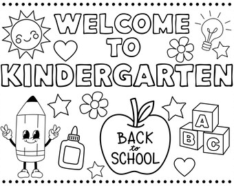 Kindergarten zurück in die Schule