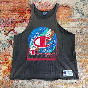90s Champion Tank - Etsy