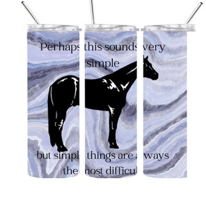 20 oz Sublimation Skinny Tumbler PNG, Skinny Tumbler Digital Download, Skinny Tumbler Halter Horse Wrap, Sublimation Tumbler Horse Download