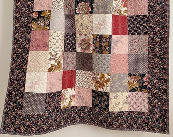 Modern Patchwork Baby Girl Quilt Nature S Notebook Etsy Ireland Modern Patchwork Baby Girl Quilt Nature S Notebook Etsy Ireland