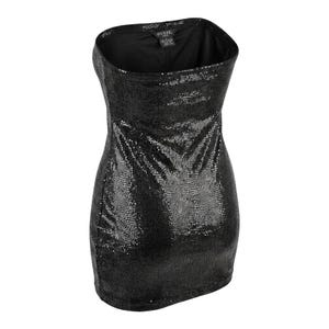 black tube bodycon dress transparent background Belt Style Product_Tag_Sale_Item Petal & Pup Women's Size:5T-6T