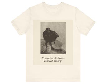 Dreaming of cheese. Toasted, mostly — Vintage Treasure Island Tee