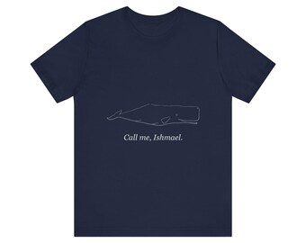 Appelez-moi Ismaël — T-shirt vintage Moby Dick avec baleine