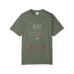 Camiseta "Sin servicio", camiseta de terror de aguas profundas para pantalla de bloqueo de teléfono, humor negro divertido, buceadores de Julio Verne 1870 imagen 4