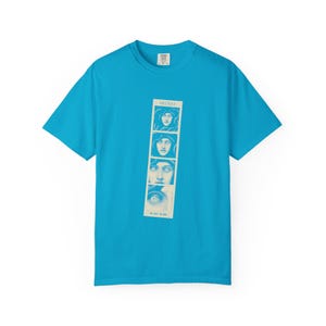 Medusa Photo Booth Shirt, Do Not Blink, Funny Greek Mythology Tee, Vintage Franz von Stuck 1892 image 6