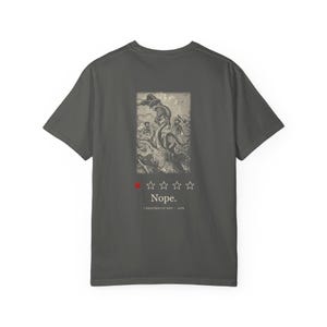 Camiseta "Capt Nemo's Undersea Tours", "Uma estrela, não", camiseta engraçada na frente e nas costas, lula de Júlio Verne imagem 6