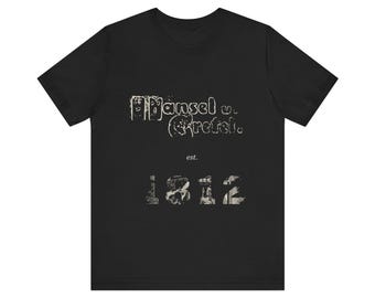 T-shirt « Enfants mangent gratuitement » — T-shirt humoristique Hansel et Gretel recto-verso, conte de fées vintage Grimm