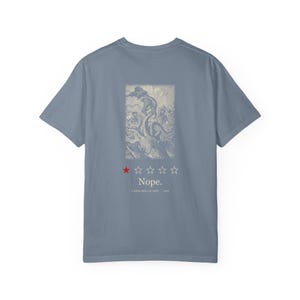 Camiseta "Capt Nemo's Undersea Tours", "Uma estrela, não", camiseta engraçada na frente e nas costas, lula de Júlio Verne imagem 14