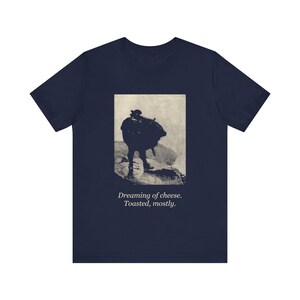 Dreaming of cheese. Toasted, mostly — Vintage Treasure Island Tee image 1