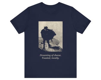 Dreaming of cheese. Toasted, mostly — Vintage Treasure Island Tee