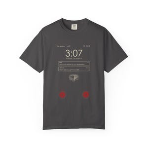 Camiseta "Sin servicio", camiseta de terror de aguas profundas para pantalla de bloqueo de teléfono, humor negro divertido, buceadores de Julio Verne 1870 imagen 8