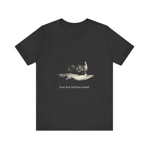 Your Free Trial Has Ended Three Witches Shirt, Fuseli Weird Sisters Gothic Tee, Shakespeare Literary Halloween Gift image 2