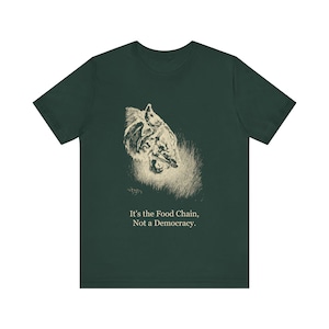 It's the Food Chain, Not a Democracy — Vintage Jungle Book Tee image 1