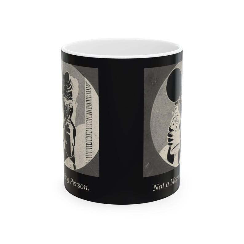 Not a Morning Person — Vintage Count Dracula Mug image 2