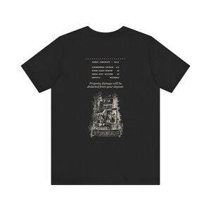 Property Damage Will Be Deducted From Your Deposit — Funny Hansel and Gretel Front and Back Shirt image 2