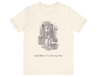 神のご加護を、皆に ― ヴィンテージ タイニー・ティム クリスマス Tシャツ