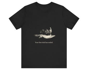 無料トライアル期間が終了しました。3人の魔女のシャツ、フュースリ・ウィアード・シスターズ・ゴシックTシャツ、シェイクスピア文学ハロウィンギフト