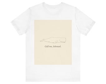 Call me, Ishmael — Vintage Moby Dick Whale Tee
