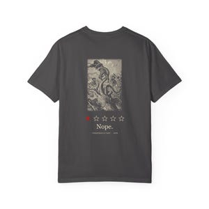 Camiseta "Capt Nemo's Undersea Tours", "Uma estrela, não", camiseta engraçada na frente e nas costas, lula de Júlio Verne imagem 16