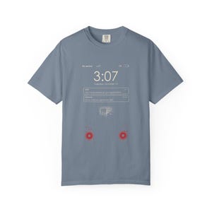Camiseta "Sin servicio", camiseta de terror de aguas profundas para pantalla de bloqueo de teléfono, humor negro divertido, buceadores de Julio Verne 1870 imagen 7
