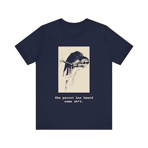 El loro ha oído unas cuantas mierdas — Camiseta Vintage Captain Flint imagen 1