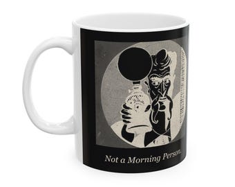 Not a Morning Person — Vintage Count Dracula Mug