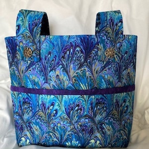 Ready to ship: Peacock Fusion Walker Bag