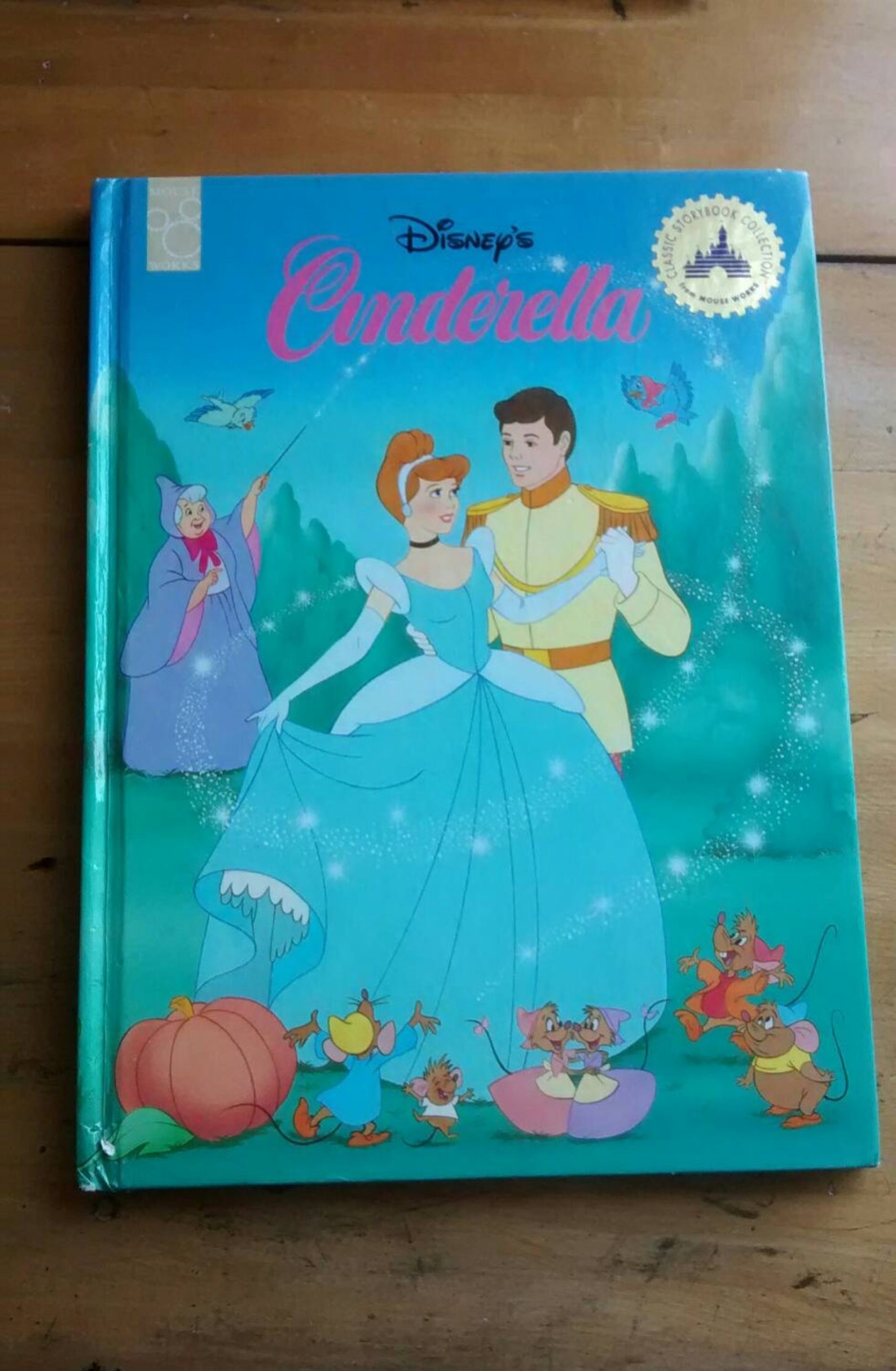 Cinderella Vintage Disney Classic Storybook Collection Etsy