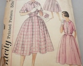 Vintage Simplicity Pattern 2444 The Answer Dress and Jacket Junior Size 11