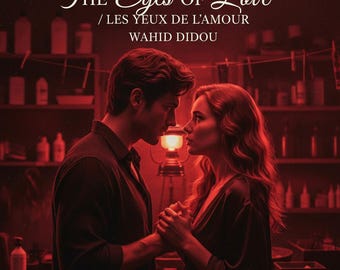 Les Yeux de l'Amour | Bilingual French English Short Romance Story | Digital PDF eBook