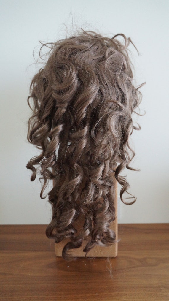 Long Brunette Hair Wig, Costume, Theatrical wig - image 3