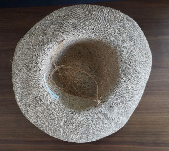 CHIC Straw Summer Hat by Carol Carr Millinery, Pa… - image 7