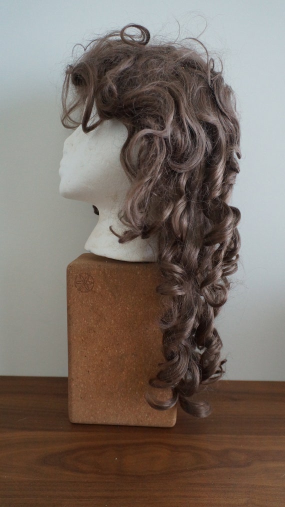 Long Brunette Hair Wig, Costume, Theatrical wig - image 2