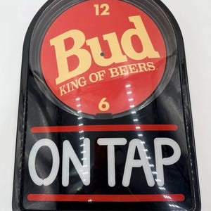 Bud Light Clock - Etsy