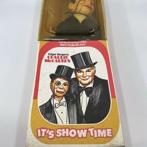 Charlie McCarthy Ventriloquist Doll GoldbergerI Original Box w/Shoes Monocle NOS